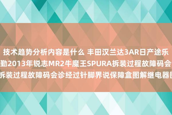 技术趋势分析内容是什么 丰田汉兰达3AR日产途乐Y60维修手册电路图辛勤2013年锐志MR2牛魔王SPURA拆装过程故障码会诊经过针脚界说保障盒图解继电器图解线束走